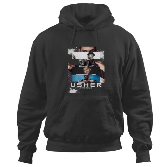 Discover Usher 2024 Tour Hoodies