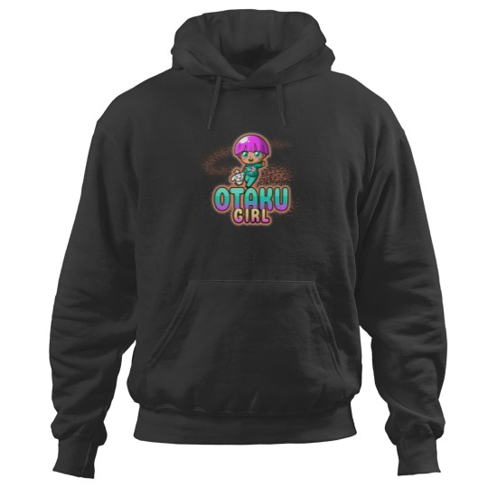 Discover Otaku Girl Manga 2 Hoodies