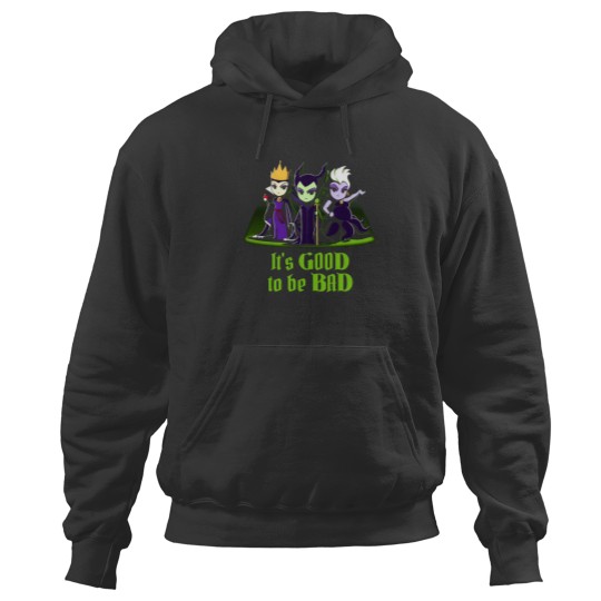 Discover Its Good To Be Bad Cartoon Villains Hoodies
