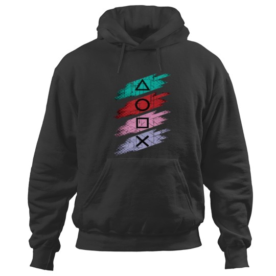 Discover Playstation buttons Hoodies