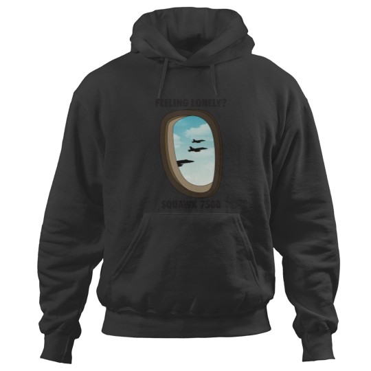 Discover Feeling Lonely Squawk 7500 Hoodies