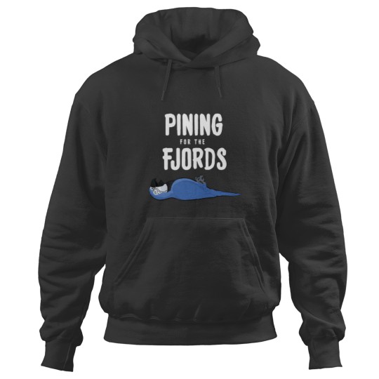 Discover Pining for the Fjords Monty Python Dead Parrot Sketch Hoodies