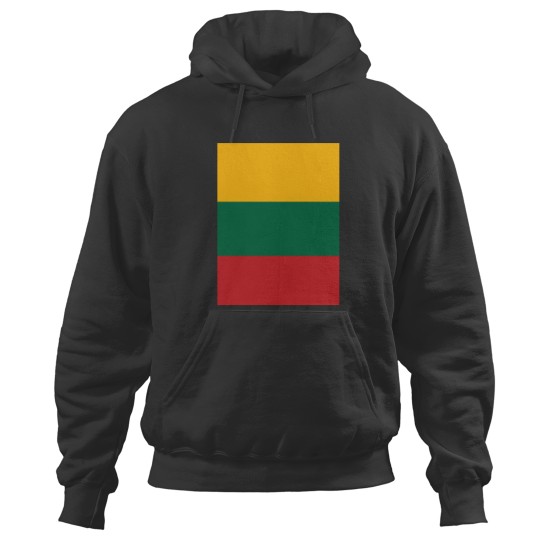 Discover Lithuania Flag Graphic Lithuania Flag Graphic Hoodies