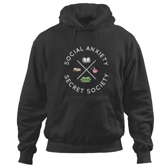 Discover Social anxietys Secret Society Hoodies