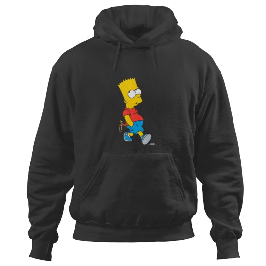 Discover The Simpsons Bart Simpson With Slingshot Hoodies