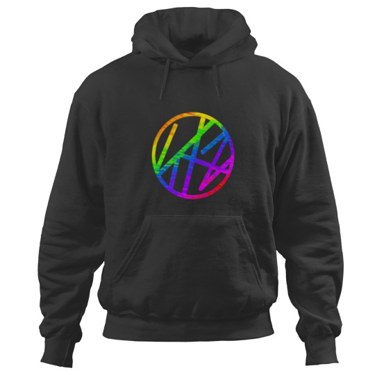 Discover Stray Kids Rainbow Logo Hoodies