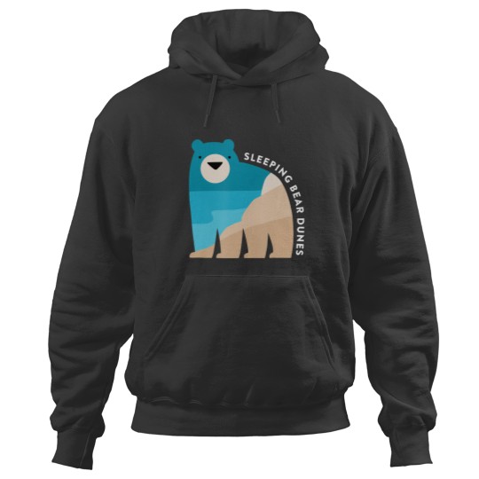 Discover sleeping bear dunes michigan national park souvenir gift Hoodies