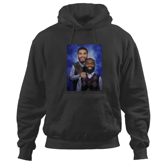Discover Jayson Tatum and Jaylen Brown "Step Brothers" Portrait Hoodies