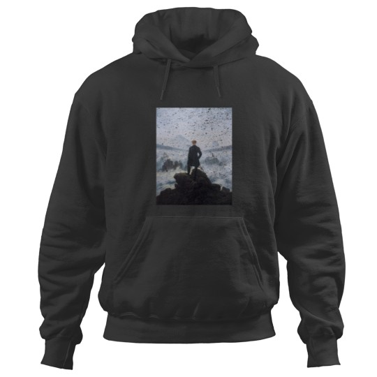 Discover Wanderer Above the Sea Hoodies