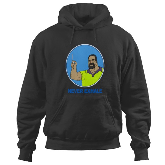 Discover Never Exhale Mike Nolan Big Lez Show Hoodies