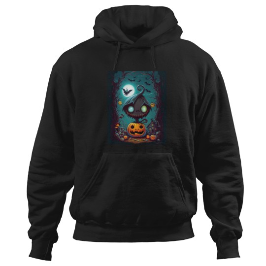 Discover Halloween Bump In The Night Fun 0003 Hoodies