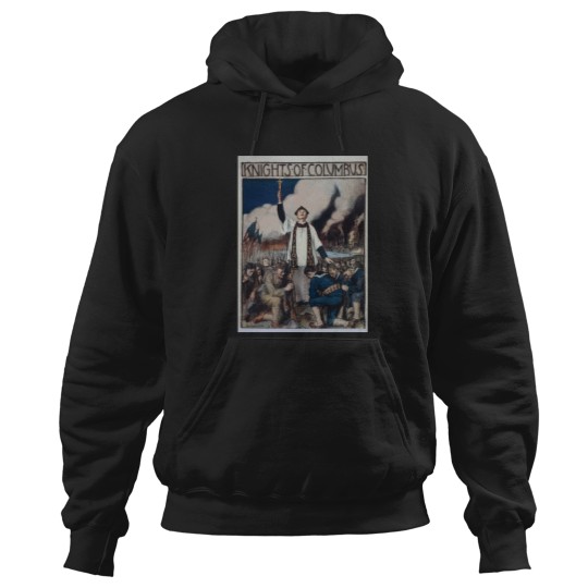 Discover Knight Of Columbu Hoodies