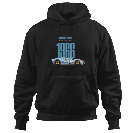 Discover GT40 Ken Miles 1966 Hoodies