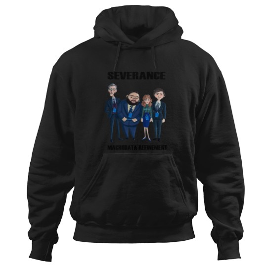 Discover Severance Lumon macrodata refinement Hoodies