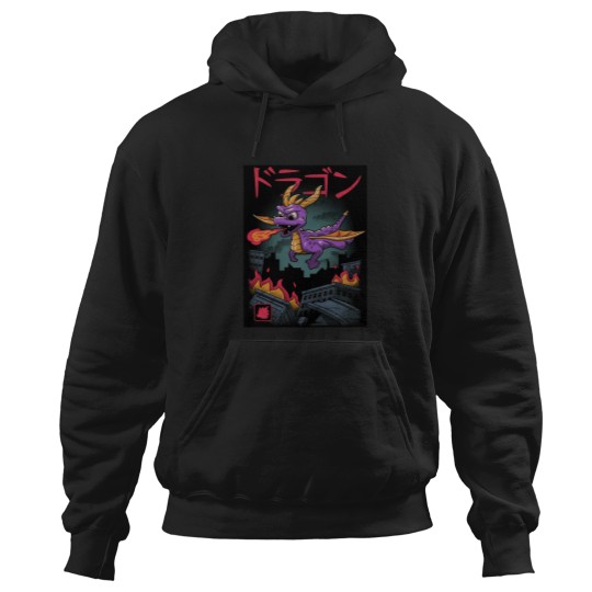 Discover Dragon Kaiju Hoodie