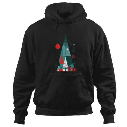 Discover A Shape Christmas Tree Hoodies