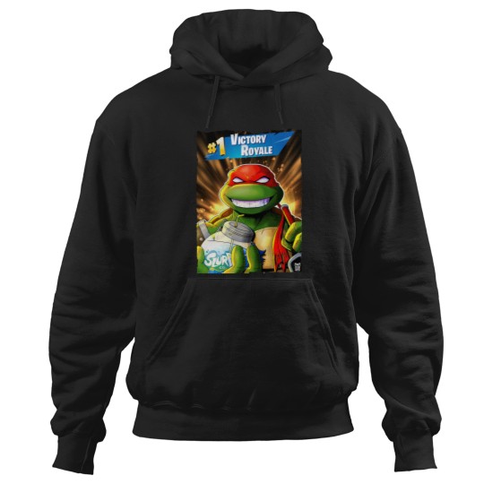 Discover Turtle FORTNITEss VICTORY ROYALEss Hoodies