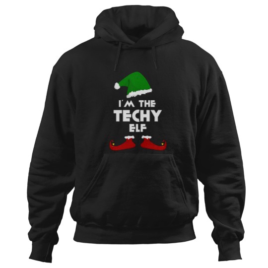 Discover I'M The Techy Elf - Family Funny Christmas Shirts Hoodies