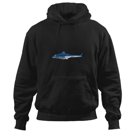 Discover Chinook Military Helicopter Cartoon Hoodies