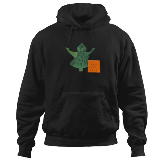 Discover Angry Xmas Tree Hoodies