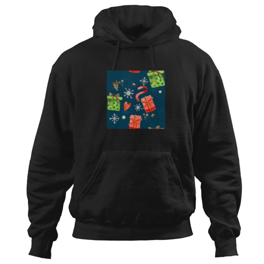 Discover Christmas Gifts And Holiday Snow Pattern Hoodies