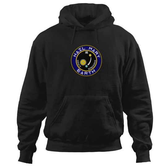 Discover Project Hail Mary Mission Crest LARGE Hoodies