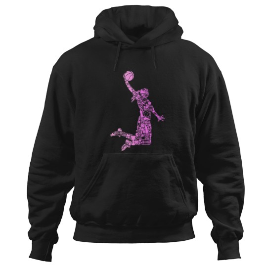 Discover Basketball Girl Women Kids Hoodies