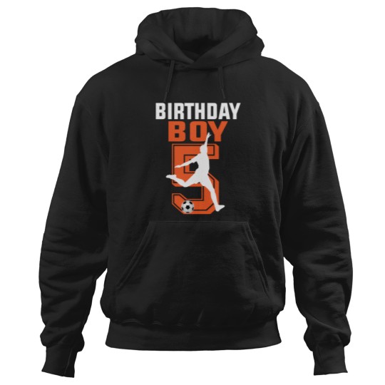 Discover 5Th Birthday Soccer  Personalised 5Th Birthday Soccer Hoodies