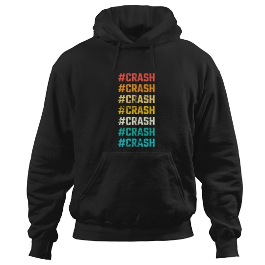 Discover Hashtag Crash Crash Hoodies