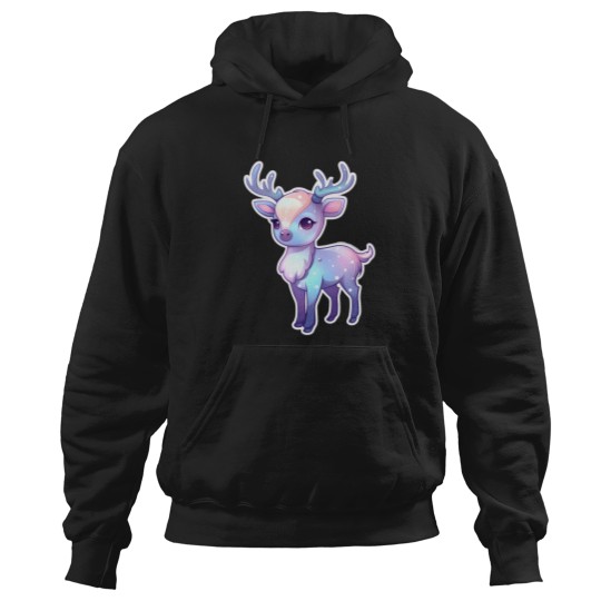 Discover Iridescent Reindeer Hoodies