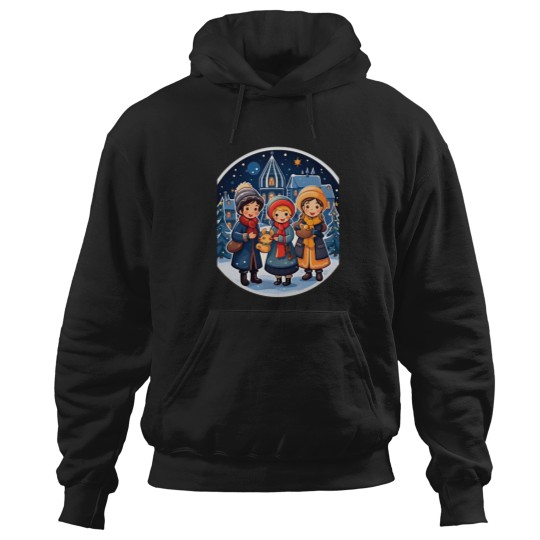 Discover Christmas carolers Hoodies