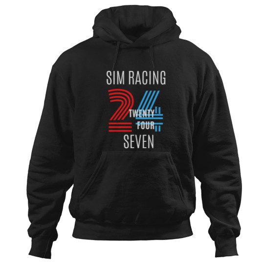 Discover SIM RACING 247 TEE Essential Hoodies
