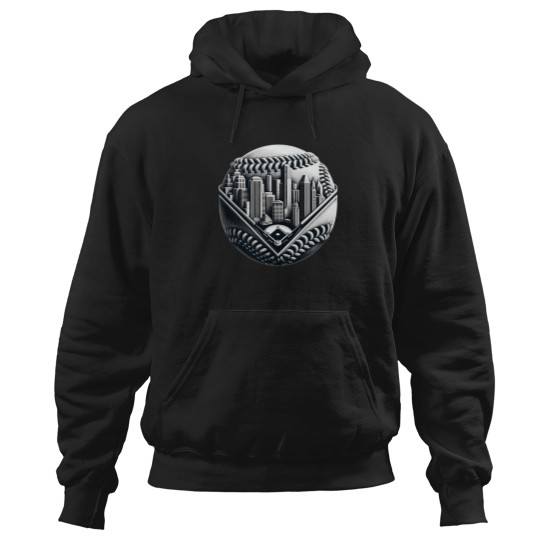Discover Urban Pitch Miami Skyline Hoodies