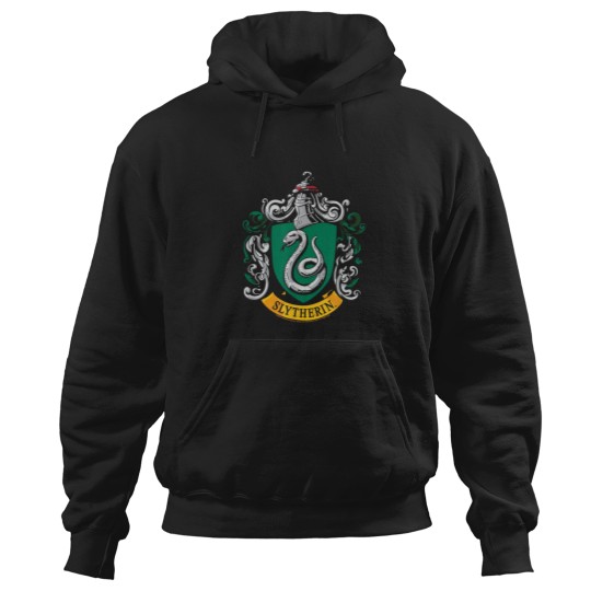 Discover Harry Potter Slytherin House Crest Hoodies