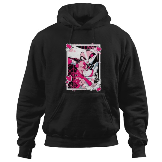 Discover Angel Dust and Fat Nugget Selfie Hazbin Hotelss Essential Hoodies