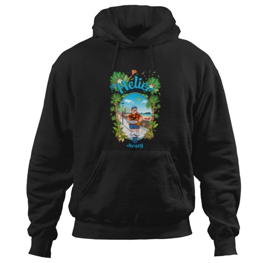 Discover St Helier - Tourist_s Paradise The 12 Parishes of Jersey Channel Islands Hoodies