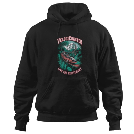 Discover Islands of Adventure VelociCoaster Hoodies
