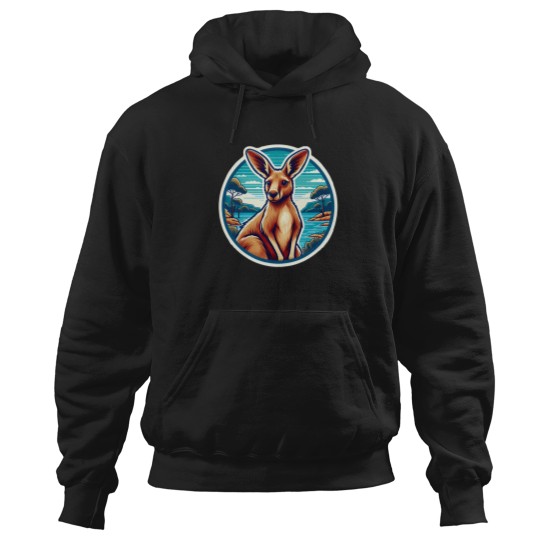 Discover Kangaroo Australia Hoodies