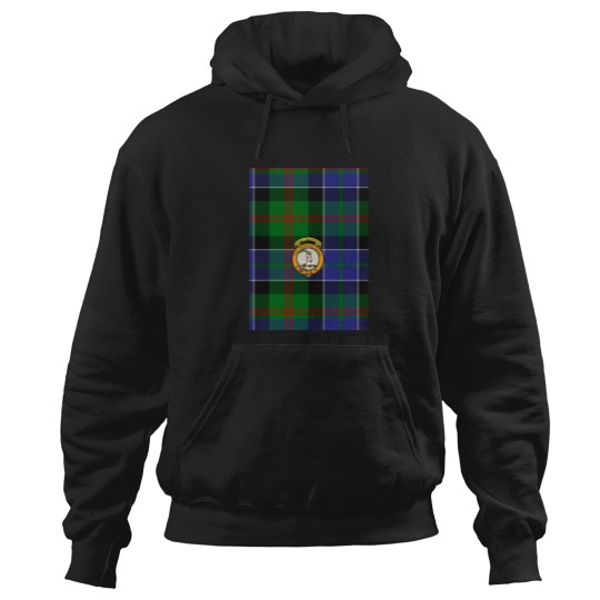 Discover Paterson Scottish Tartan and Crest Graphic Hoodies