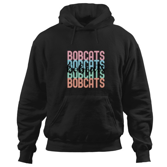 Discover bobcats team mascot school spirit game night Hoodies