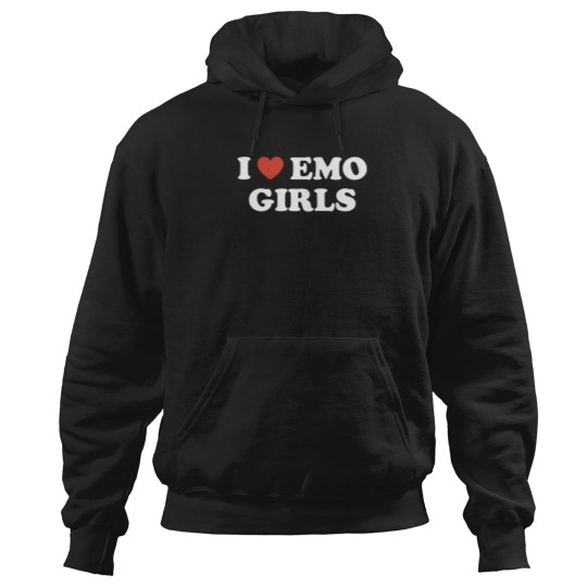 Discover I Love Emo Girls 146 Hoodies