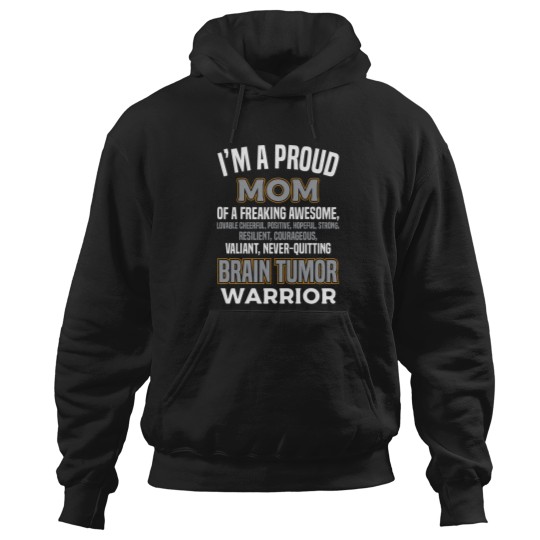 Discover proud mom brain tumor awareness survivor women girl Hoodies