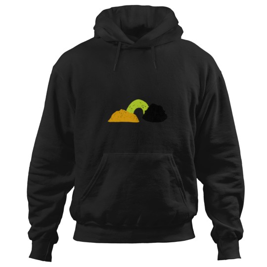 Discover Rock climbing hold landscape Hoodies