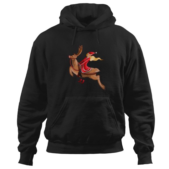 Discover Ride 'Em Reindeer Hoodies