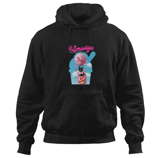 Discover Smudge In A Hot Air Ice Cream Balloon Hoodies
