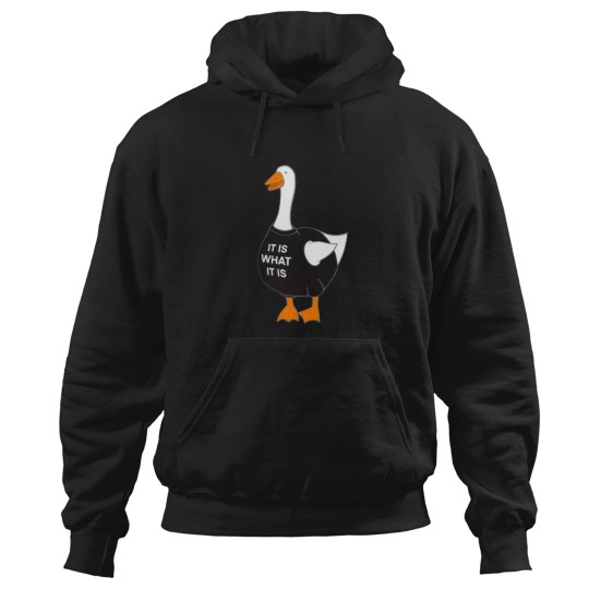 Discover AnGoose It Is What It Is Goose Essential Hoodies