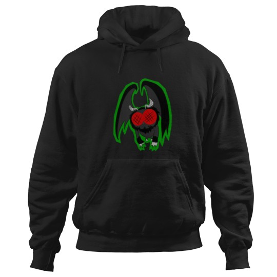 Discover Mothman flying Hoodies