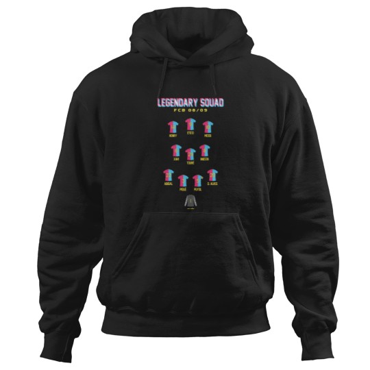 Discover FC Barcelonass Legendary 0809 Squad Hoodies