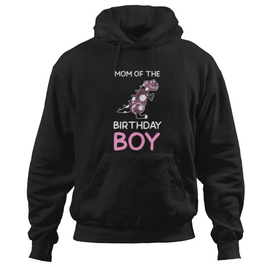 Discover Mom of the Birthday Boy Dinosaur Theme Hoodies