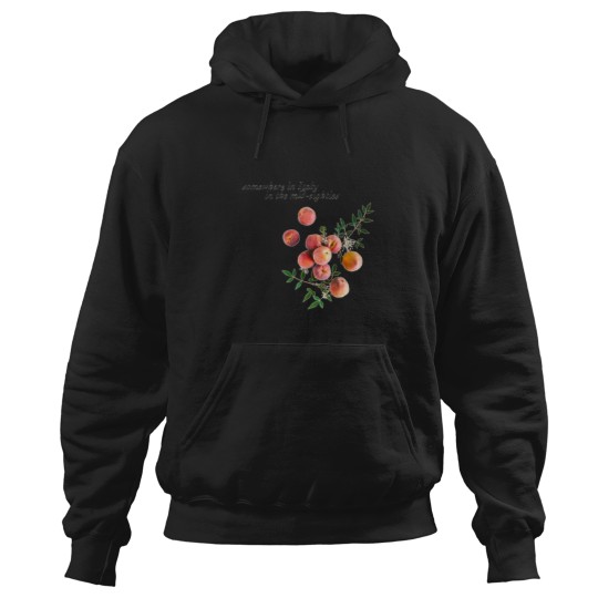 Discover Call Me By Your Name Inscription Hoodies